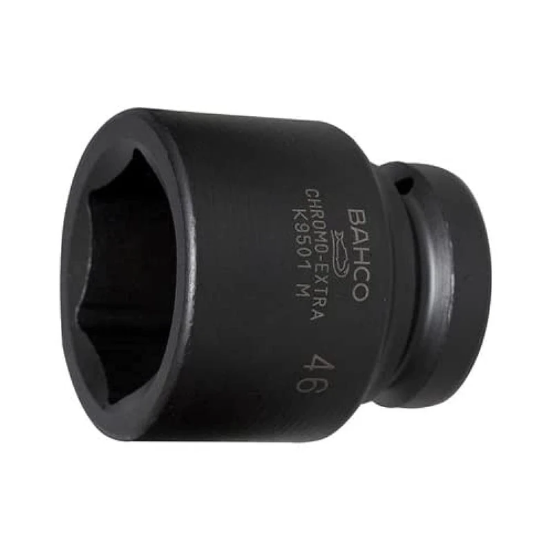 Bahco K9501M-32 6 Edge Hexagon Socket, Black, 32 mm
