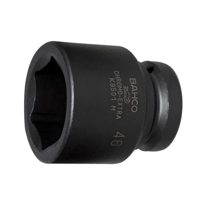 Bahco K9501M-24 6 Edge Hexagon Socket, Black, 24 mm