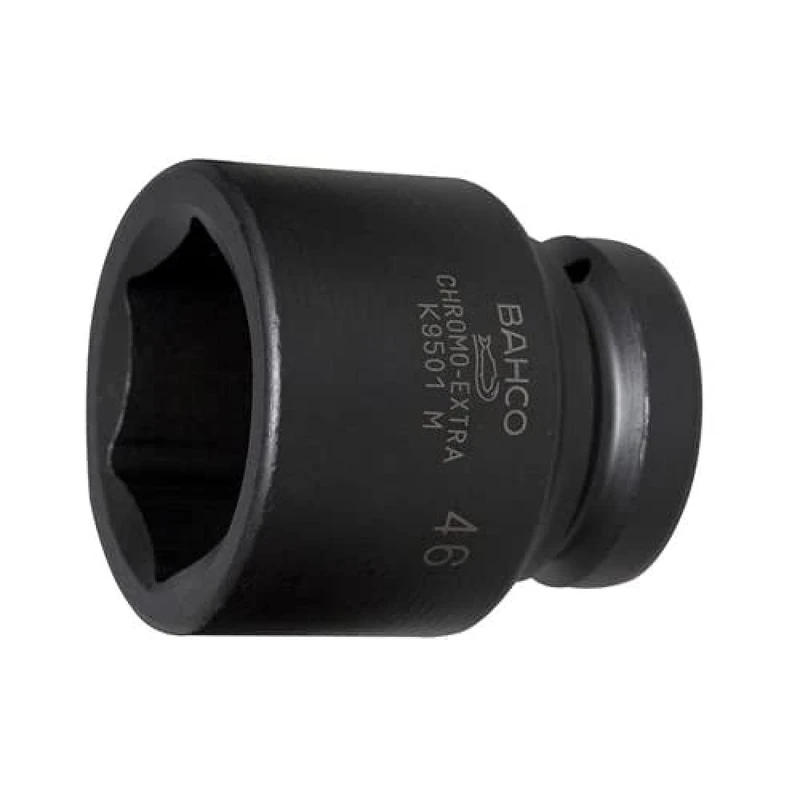 Bahco K9501M-22 6 Edge Hexagon Socket, Black, 22 mm