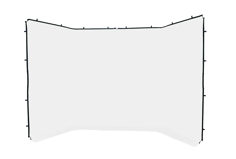 Manfrotto LL LB7627 Panoramic Background Cover - 4 m, White