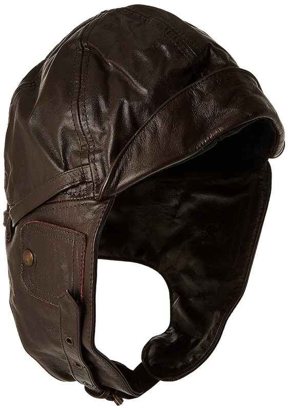 Mil-Tec 12425009 Unisex Flight Helmet Brown - Image 1