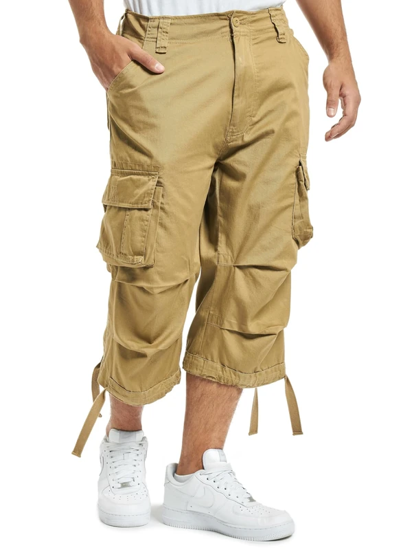 Brandit Urban Legend 3/4 Shorts, Farbe: beige, Größe: M