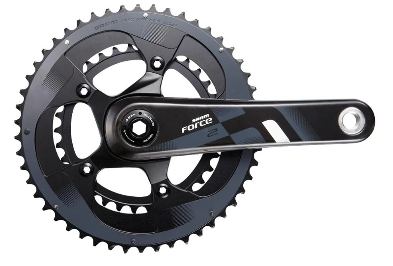 SRAM Force22 Crankset - GXP, 175 mm, 50t-34t