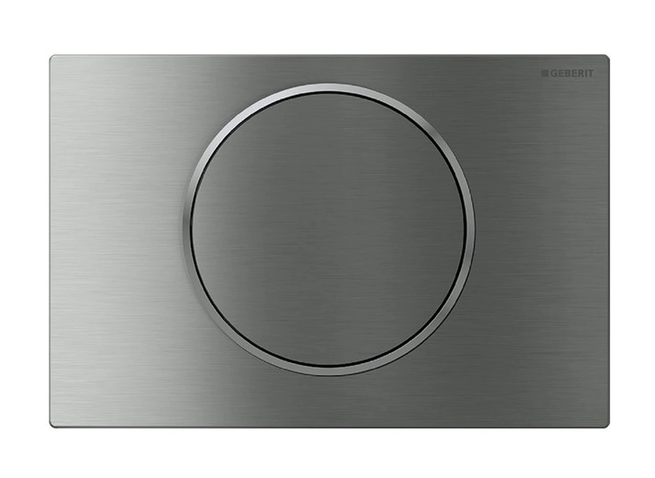 Geberit Sigma10 Single Flush WC Wall Plate - Matt/Gloss/Brushed Stainless Steel