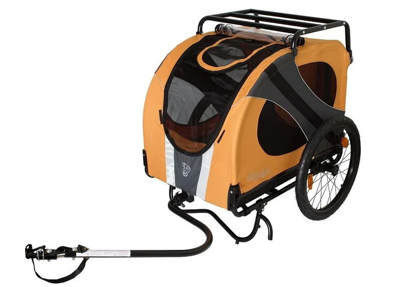 DoggyRide, Novel10 (Leash, Pet Mat, Roof Rack Incl), Luxury Bike, Carier, Trailer for Pet/Dog.
