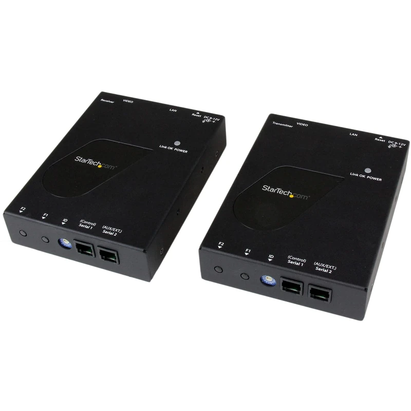 StarTech.com HDMI Video Over IP Gigabit Ethernet Extender Kit - 1080p HDMI Extender over Cat6 LAN Ethernet - up to 330 feet (100 meters) (ST12MHDLAN) - Image 1