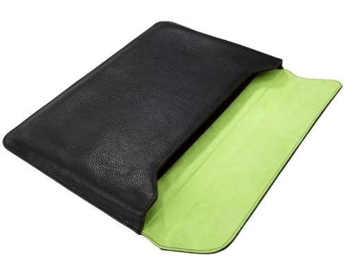 Maroo "PANGO[hi] Protective Leather Sleeve for 11-Inch MacBook Air - Black - Image 1
