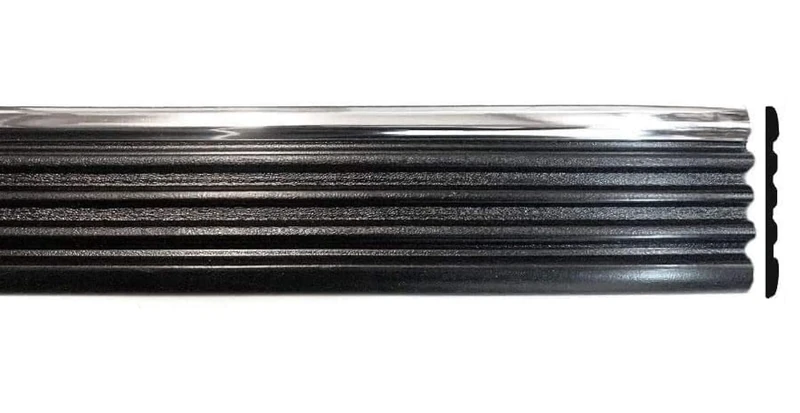 Automotive Authority Replacement Chrome Side Body Trim Molding for 1988-1998 Chevy GMC Tahoe Suburban Silverado Pickup Truck - 2.5" (Half Roll - 160")