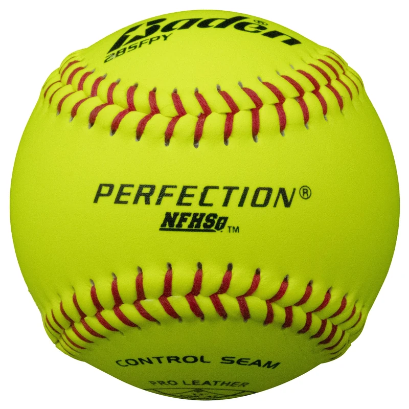 Baden Perfection Game Fastpitch Softballs, NFHS Approved (Dozen)