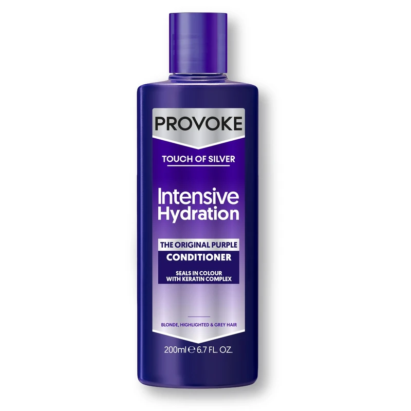 PROVOKE Touch of Silver Intensive Conditioner - for Blonde, Platinum, White or Grey Hair - 200 ml