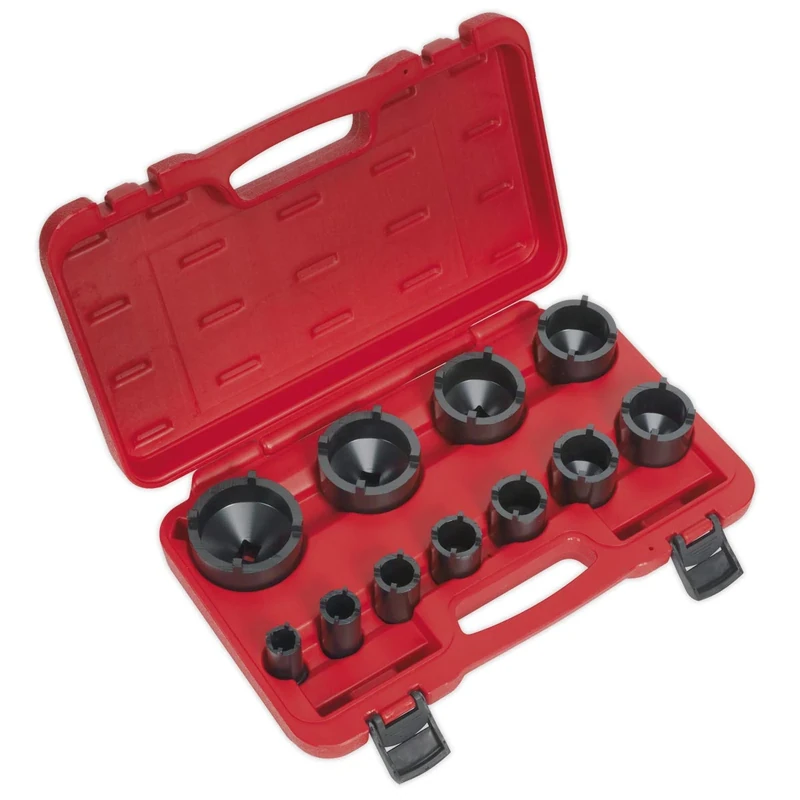 Sealey Cv025 Ball Joint Socket Set 11Pc 1/2Sq Drive