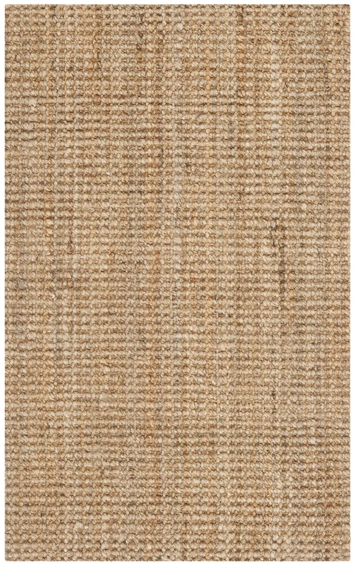SAFAVIEH Natural Fiber Rug for Living Room, Dining Room, Bedroom - Natural Fiber Collection, Short Pile, in Natural, 69 X 122 cm
