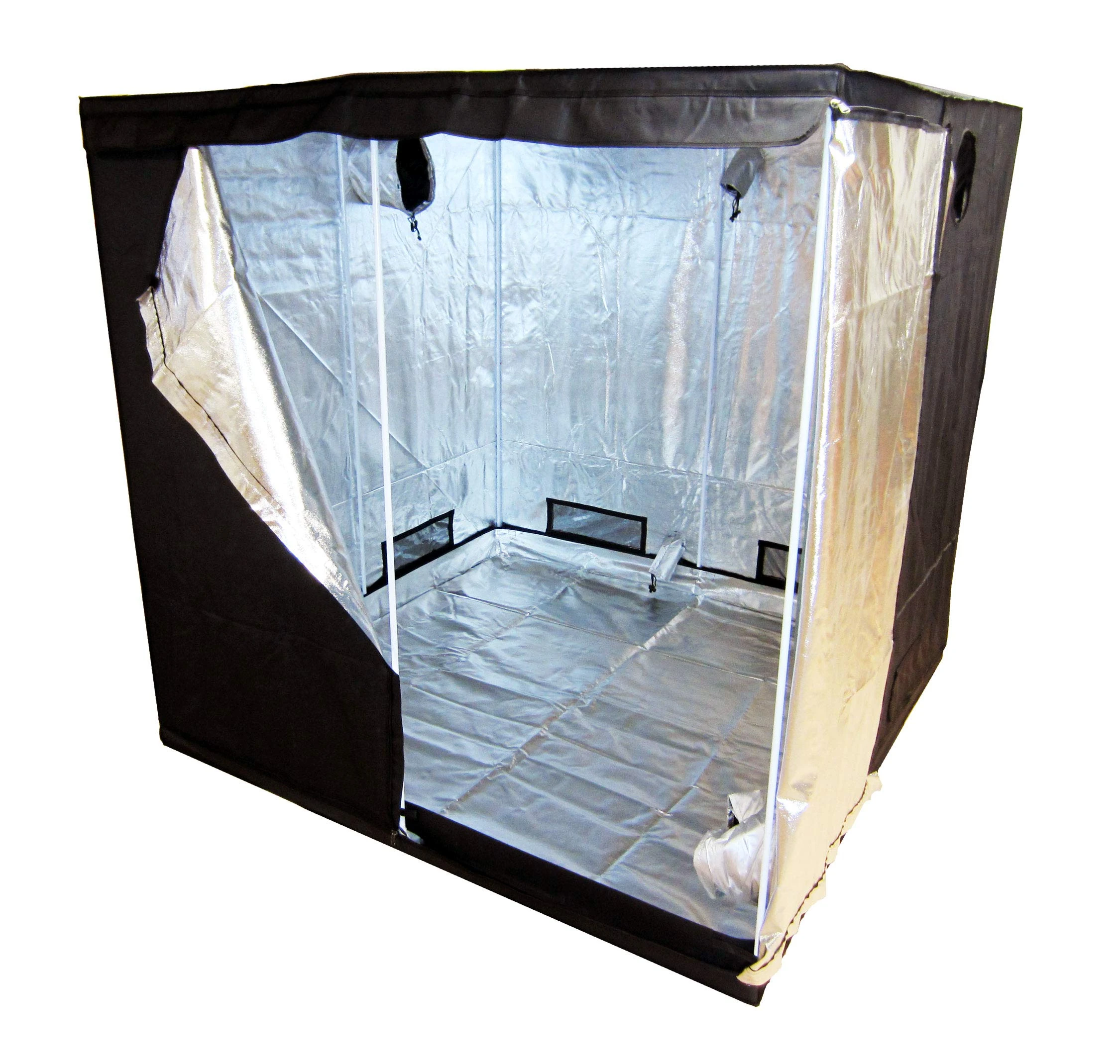 Green Lamp Premium 200 x 200 x 200cm 600D Mylar Indoor Grow Tent Box Hydroponics Dark Room