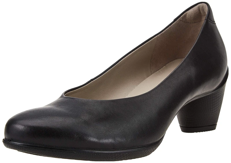 ECCO Womens Sculptured 45 Court Shoes 23020301001 Black 4.5 UK, 37 EU