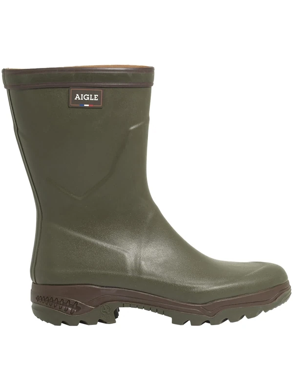 Aigle Unisex Adults' Parcours 2 Bottillon Work Wellingtons, Green (Kaki), 5 UK (38 EU)
