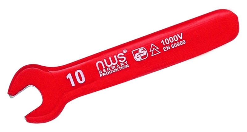 NWS 2020-22-205 Number 2020 Single Open Ended Spanner, Red, 22 x 205 mm