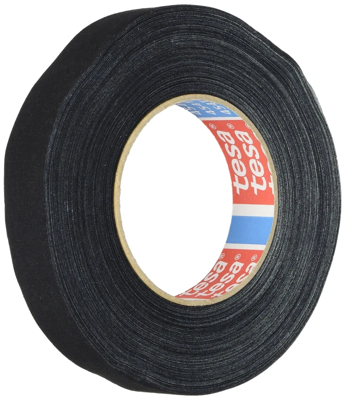TESA 04541-00015-00 Fabric Tape 4541 Black 25 mm x 50 m
