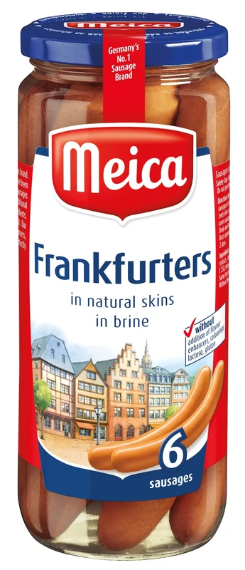 Meica Frankfurters 540 g (Pack of 12)