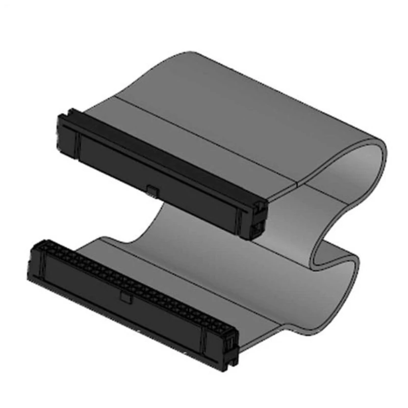 Schneider Electric CBL023 Cable, PowerLogic Series, 3 m Round Ribbon Cable, 50 x 26 AWG, 10 ft (3m)