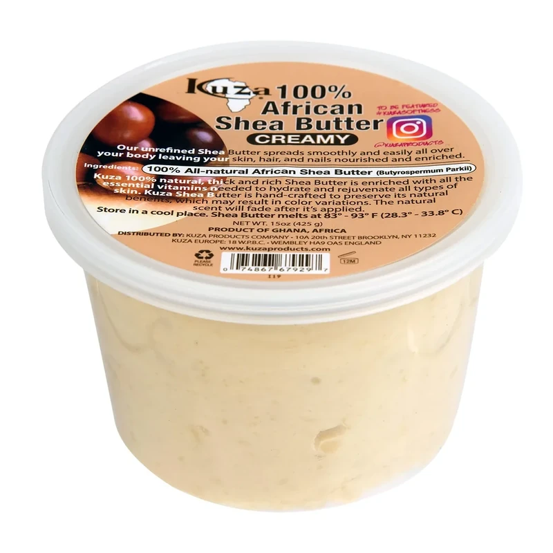 Kuza 100% African Shea Butter Creamy 15oz by Kuza
