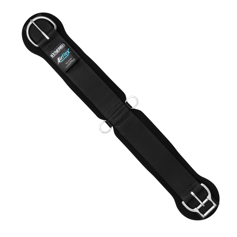 Weaver Leather AirFlex Straight Cinch, Black, 36" - Image 1