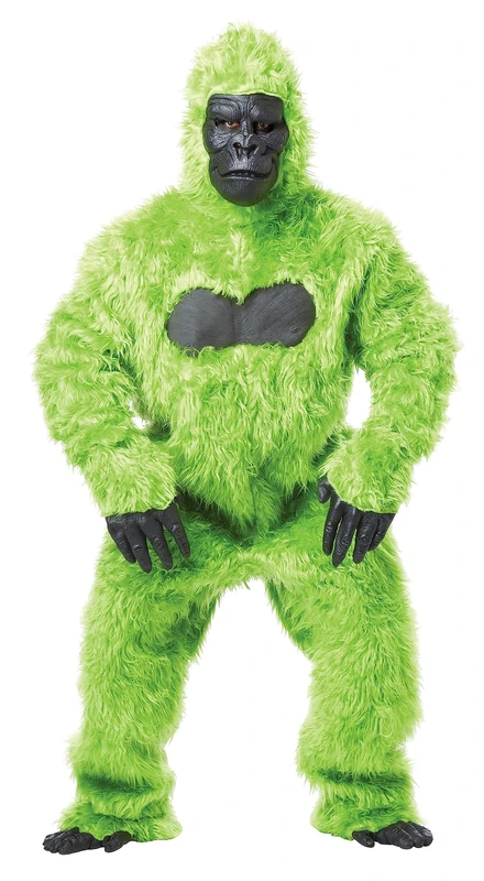 California Costumes 01010GRN Gorilla (Green) animal Adult Costumes, One Size