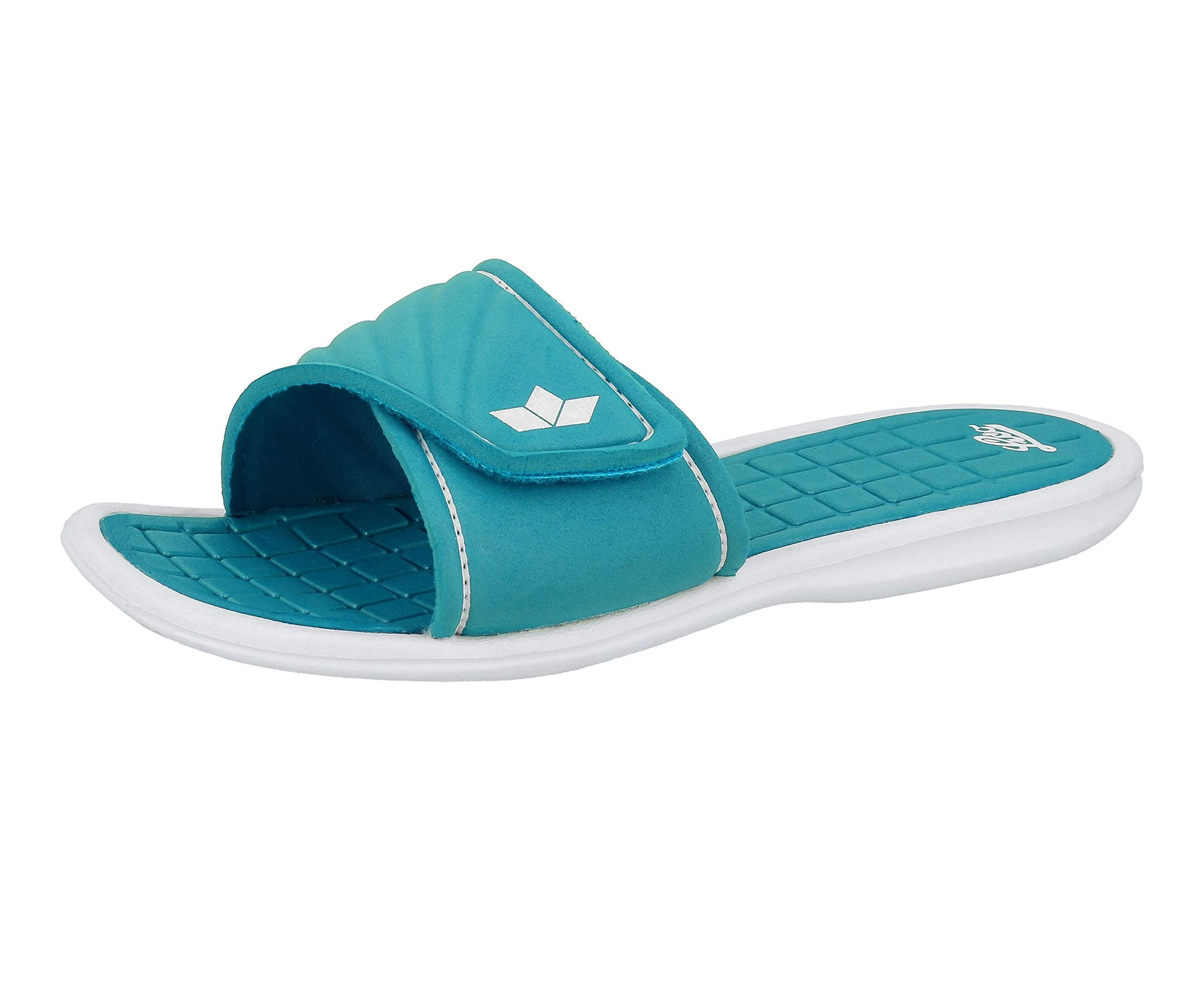 Lico Malediven, Women’s Beach & Pool Shoes, Turquoise (Tuerkis/weiss), 4 UK (37 EU)