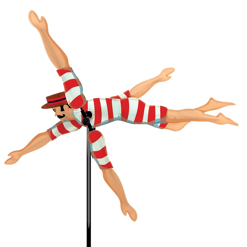 Premier Kites Music Spinner - Victorian Style Swimming, PK21809, Multi-Colour - Image 1