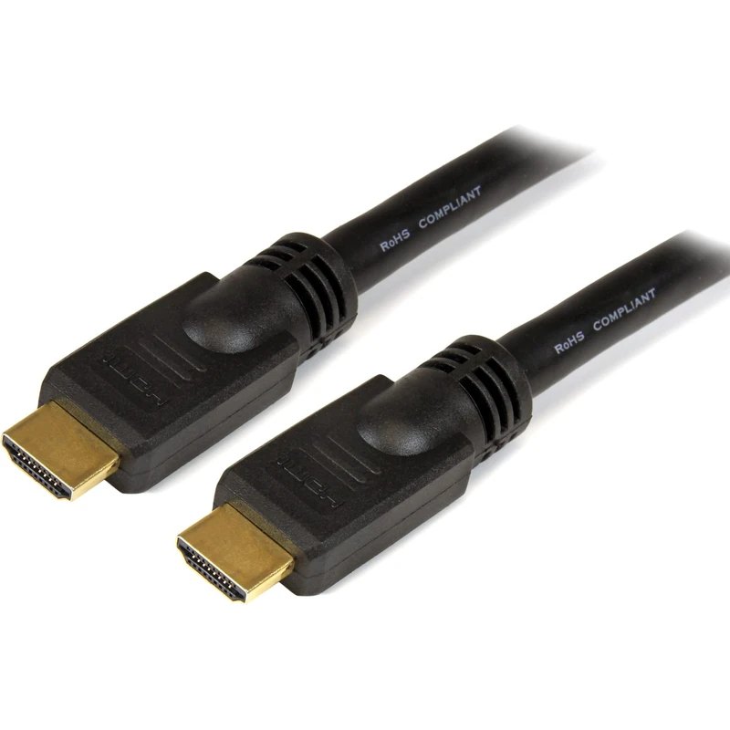 StarTech.com 30 ft High Speed HDMI Cable Ultra HD 4k x 2k HDMI Cable HDMI to HDMI M/M - 30ft HDMI 1.4 Cable - Audio/Video Gold-Plated (HDMM30) - Image 1