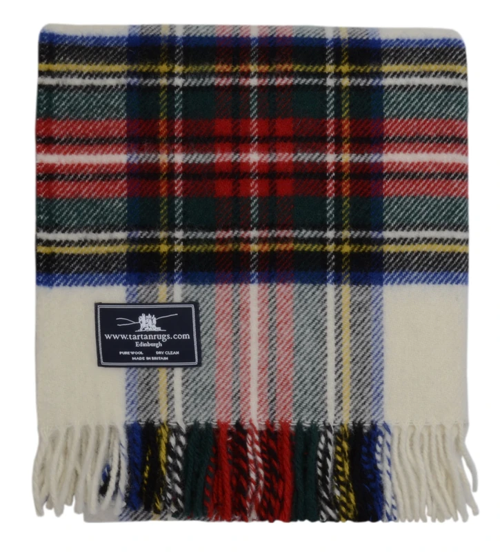 Tweedmill Textiles Throw, Multicolor, 150 x 183cms / 59” x 72” Including Rolled Fringe