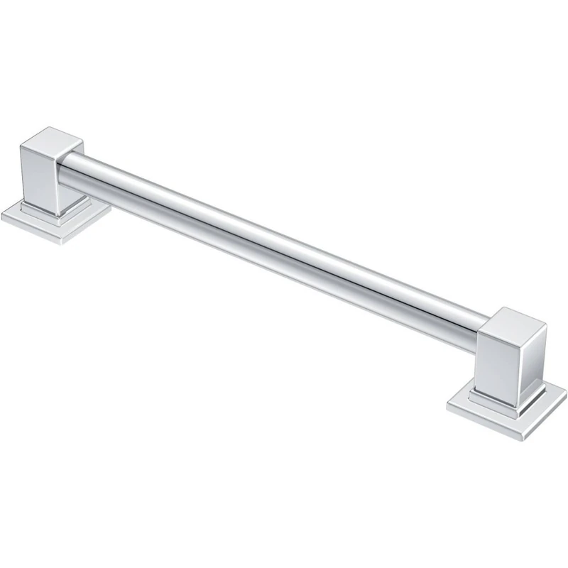 Moen YG8818CH 90-Degree 18-Inch Designer Grab Bar, Chrome - Image 1