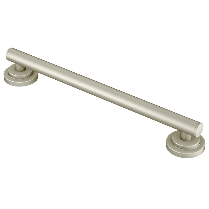 Moen YG0724BN Designer Grab Bar, Brushed Nickel, 24 Inch