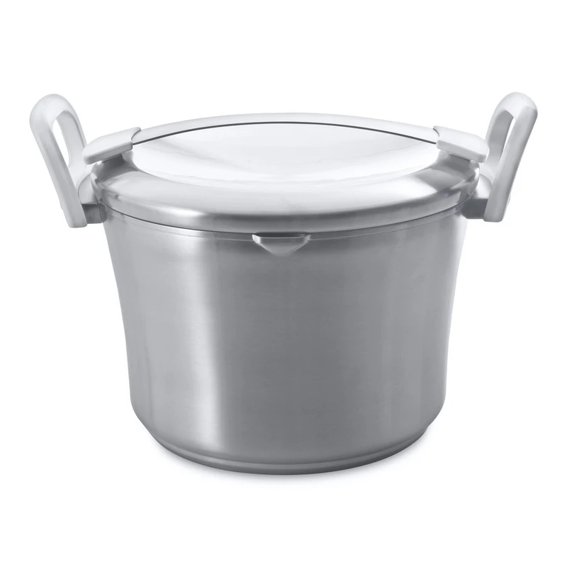 BergHOFF Auriga Covered Stockpot 24cm Stainless Steel and White - Image 1