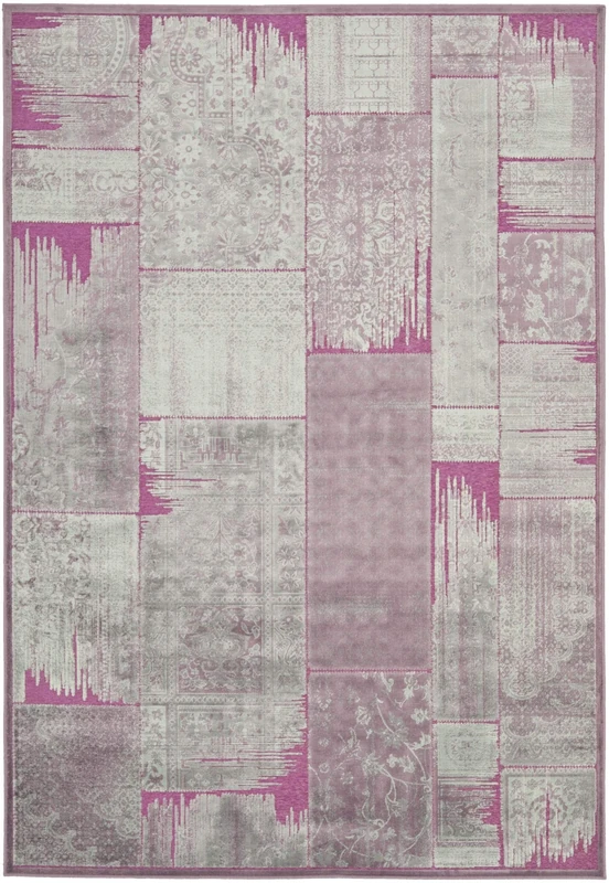 Safavieh Transitional Indoor Woven Rectangle Area Rug, Paradise Collection, PAR100, in Purple / Fuchisa, 122 X 170 cm for Living Room, Bedroom or Any Indoor Space