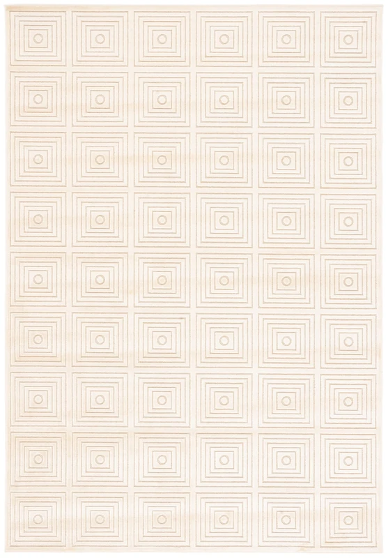 Safavieh Transitional Indoor Woven Rectangle Area Rug, Paradise Collection, PAR161, in Beige / Beige, 160 X 229 cm for Living Room, Bedroom or Any Indoor Space