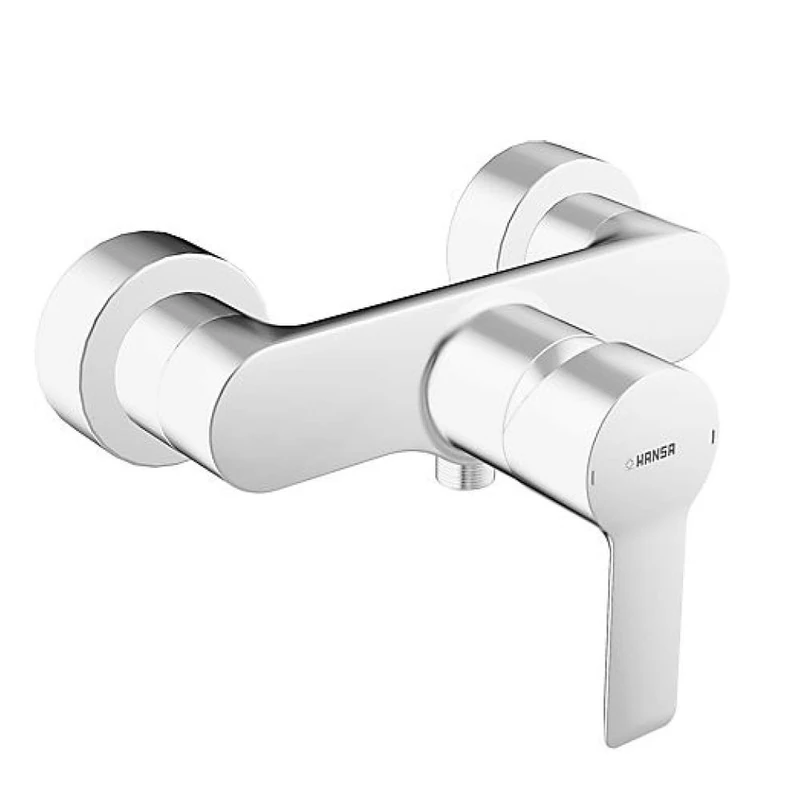 Hansa Ligna Hansaligna Single-Handle Shower Mixer Tap, Chrome, 6670103