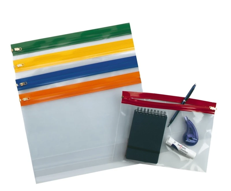 Snopake 12814 Assorted A4 Plus Zippa Bag (Pack of 25) - Image 1