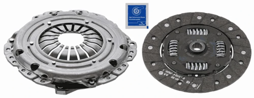 SACHS 3000 951 046 Clutch Kit for Vauxhall Corsa MK III (D) (S07) 2006-2014 and Other Vehicles