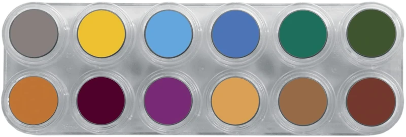 GRIMAS Water Make-up 12 Palette B - Image 1
