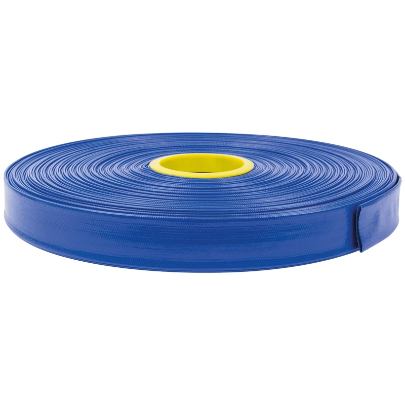 SIP Layflat Water Hose Pipe, 1.5" 100m PVC Reinforced Delivery Lay Flat Hose Roll Water Pipe