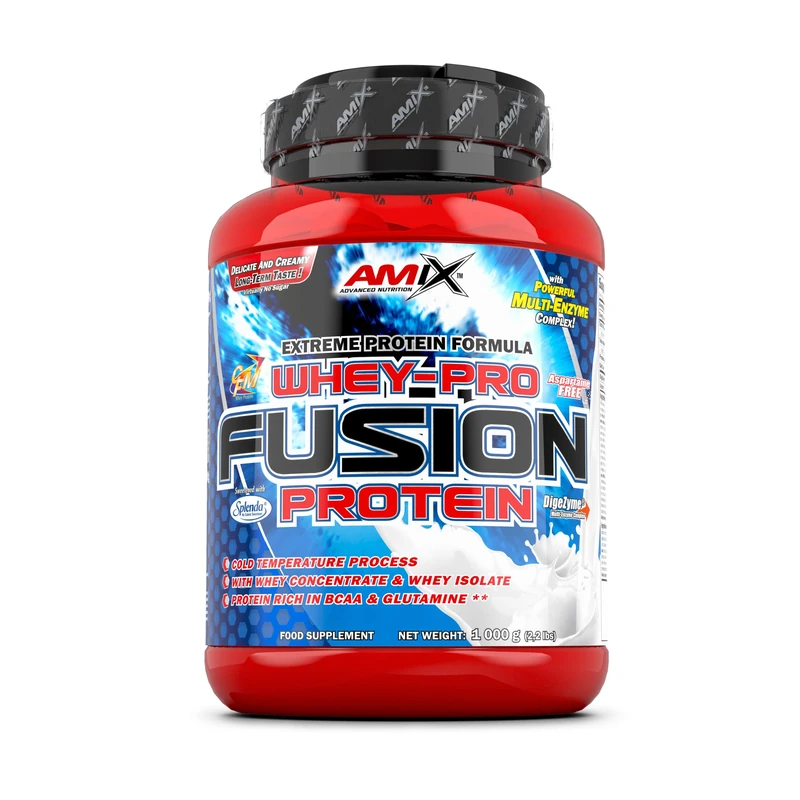 Amix Pure Fusion Whey Protein - Vanilla - 1 kg - Isolate & Concentrate