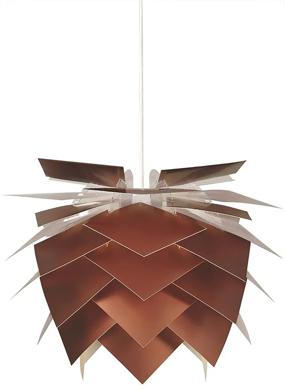 Dyberg Larsen PineApple Copper Look Medium Hanging Pendant, 45 cm Diameter