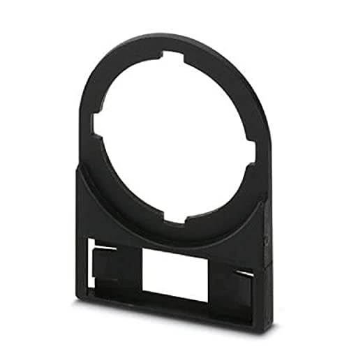 Phoenix 827445 Plastic Label Holder Emp22 27 x 8 Black - Image 1