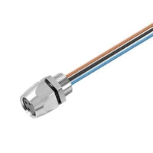 Weidmuller 1856130000 Saie-M8B-3-0.5U-FP-M8 Connector - Image 1