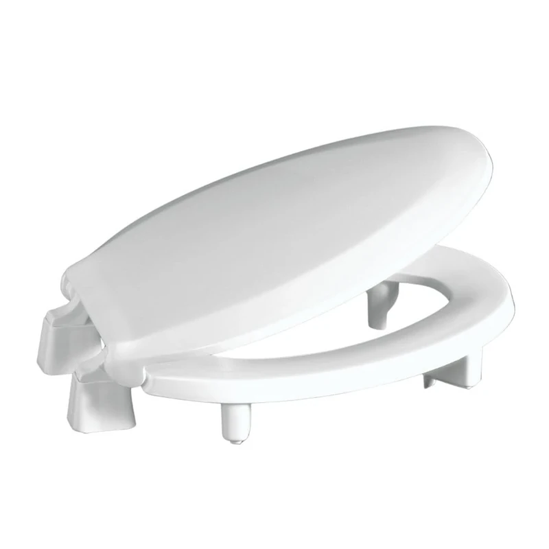 Centoco 3L800STS-001 Plastic Elongated Toilet Seat with Closed Front, White