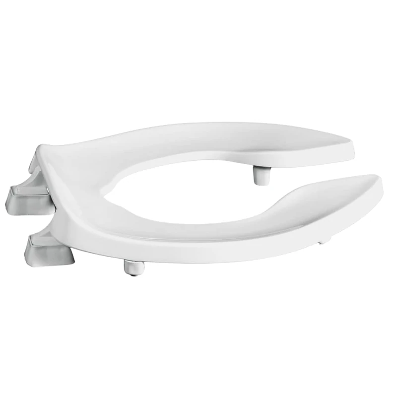 Centoco HL1500STSCC-001 Elongated 2" Lift, Raised Plastic Toilet Seat, Open Front No Cover, ADA Compliant Handicap Medical Assistance Seat, Extra Heavy Duty, White