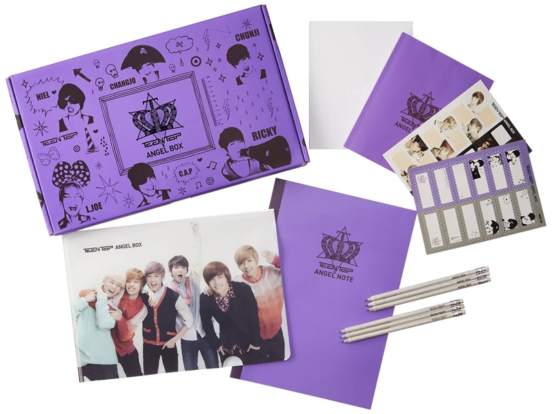 Teen Top Angel Box (写真集 + DVD) (限定版) (韓国盤) - Image 1