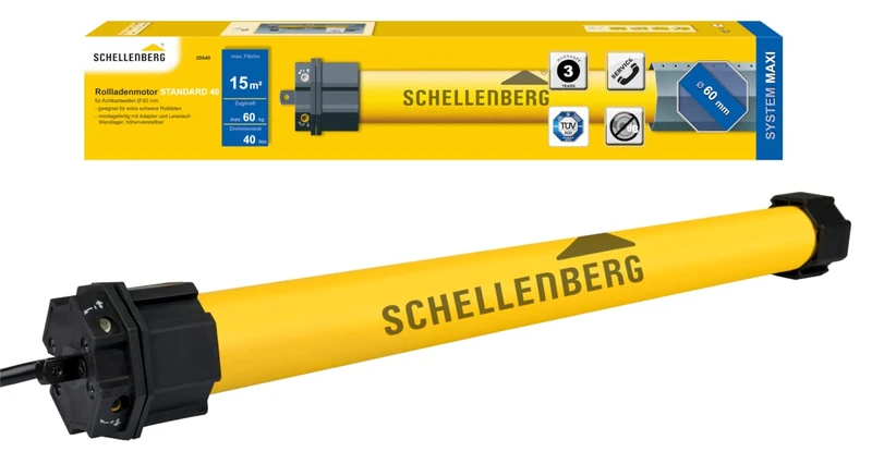 Schellenberg 20640 Tubular Motor Standard 40 Nm Torque