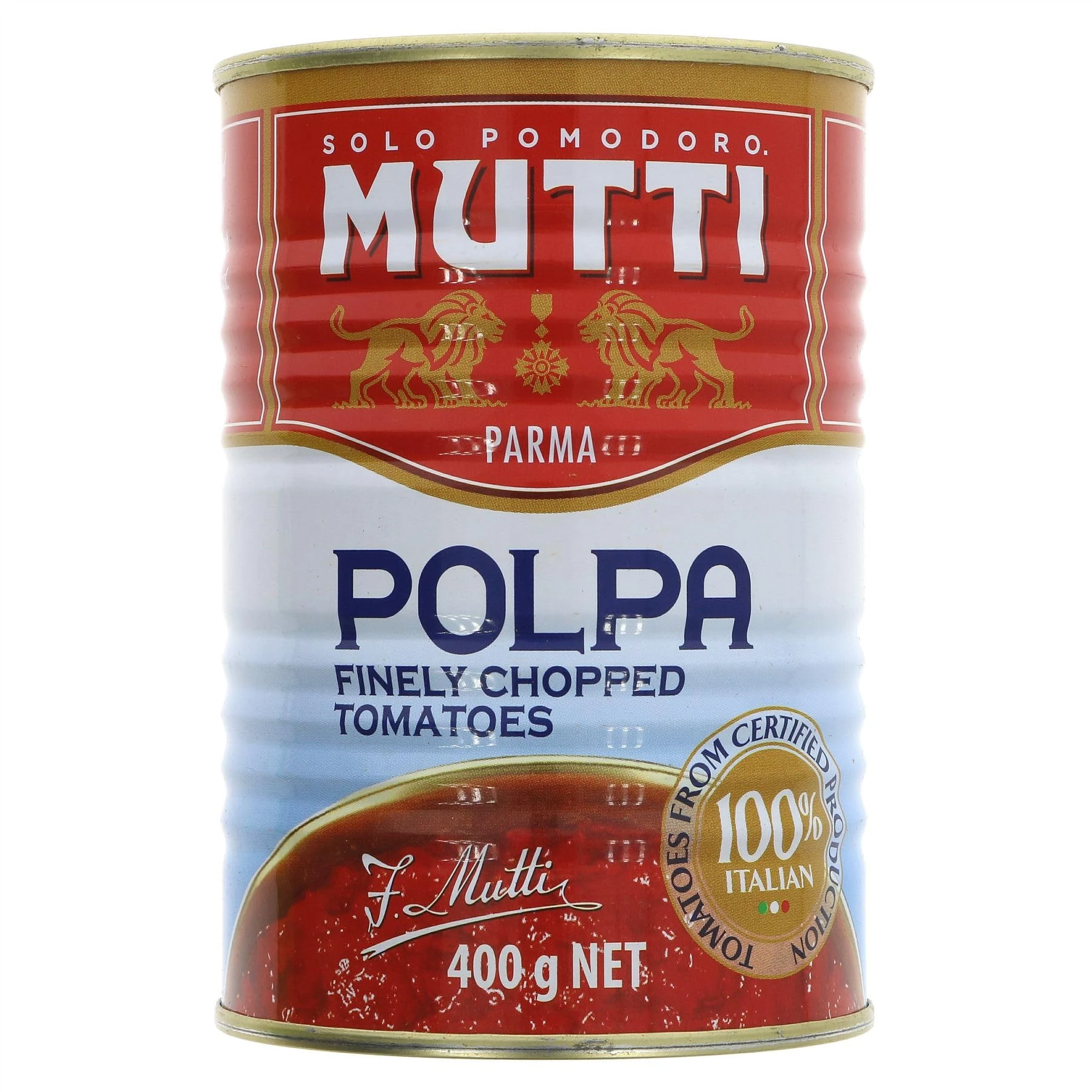 Mutti Finely Chopped Tomatoes 400g (Pack of 12)
