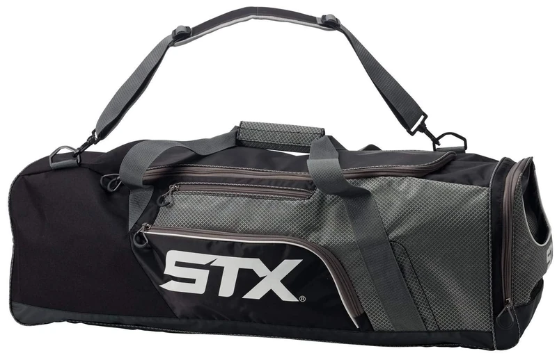 STX Lacrosse Challenger Lacrosse Equipment Bag, Black, 42-Inch - Image 1